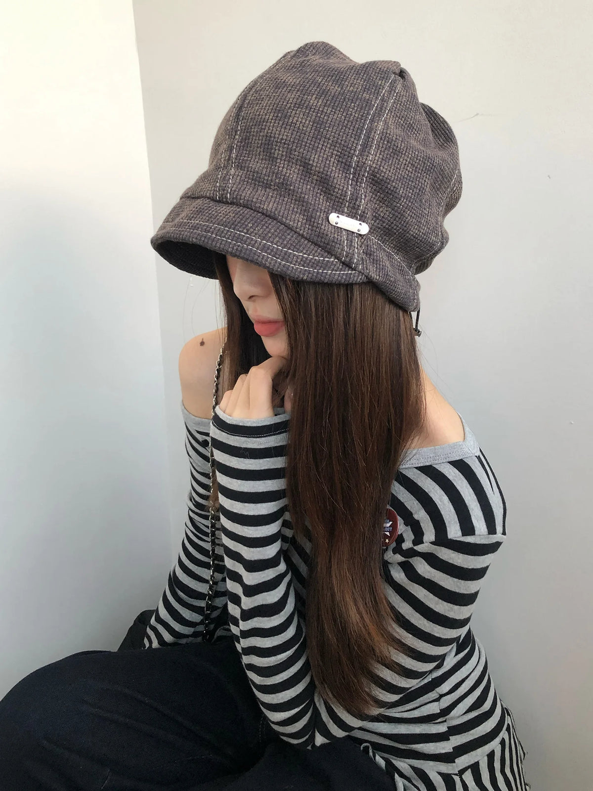 Retro Knit Fisherman Beanie for Women – Warm & Comfortable Winter Hat