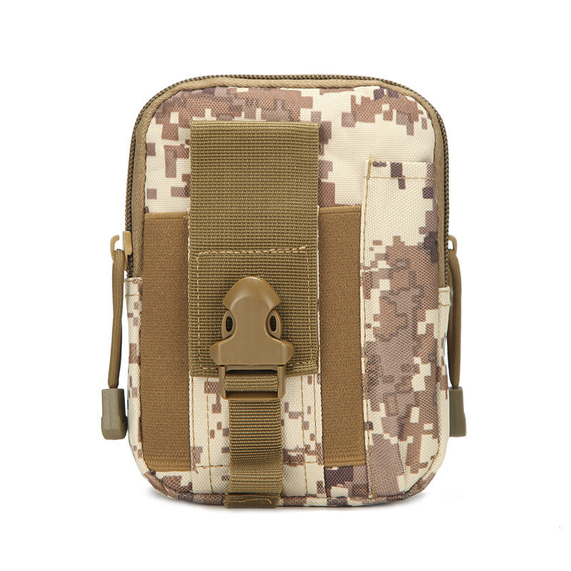 Compact MOLLE Waist Pack for Outdoor Activities
