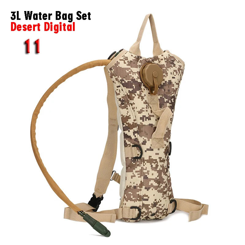 3L Hydration Backpack with Soft Water Bladder for Cycling, Hiking & Running