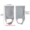 Gray silicone arch support insoles with a silicone pad thickness of 1.2cm