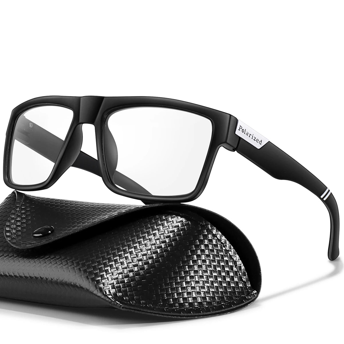 Photochromic Sunglasses with Protective Case