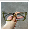 Vintage Cat Eye Glasses with Blue Light Filtering Lenses