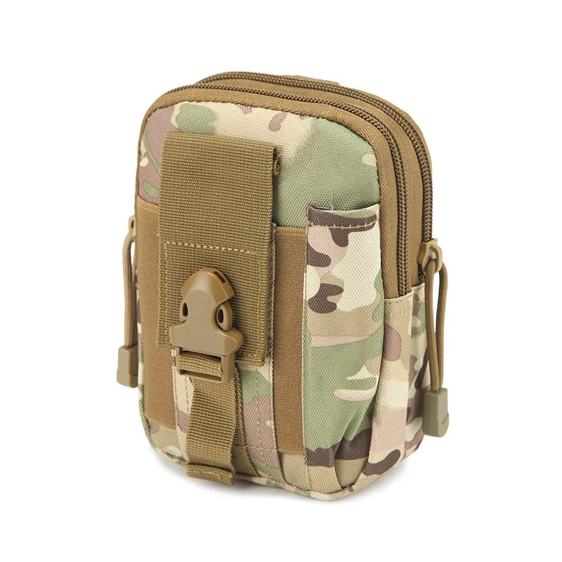 Compact MOLLE Waist Pack for Outdoor Activities