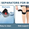 Image showing big toe separators for bunion, highlighting breathable mesh fabric, ease of cleaning, side support, and precisi