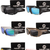 A collection of Harmitter polarized sports sunglasses in various colors and styles.