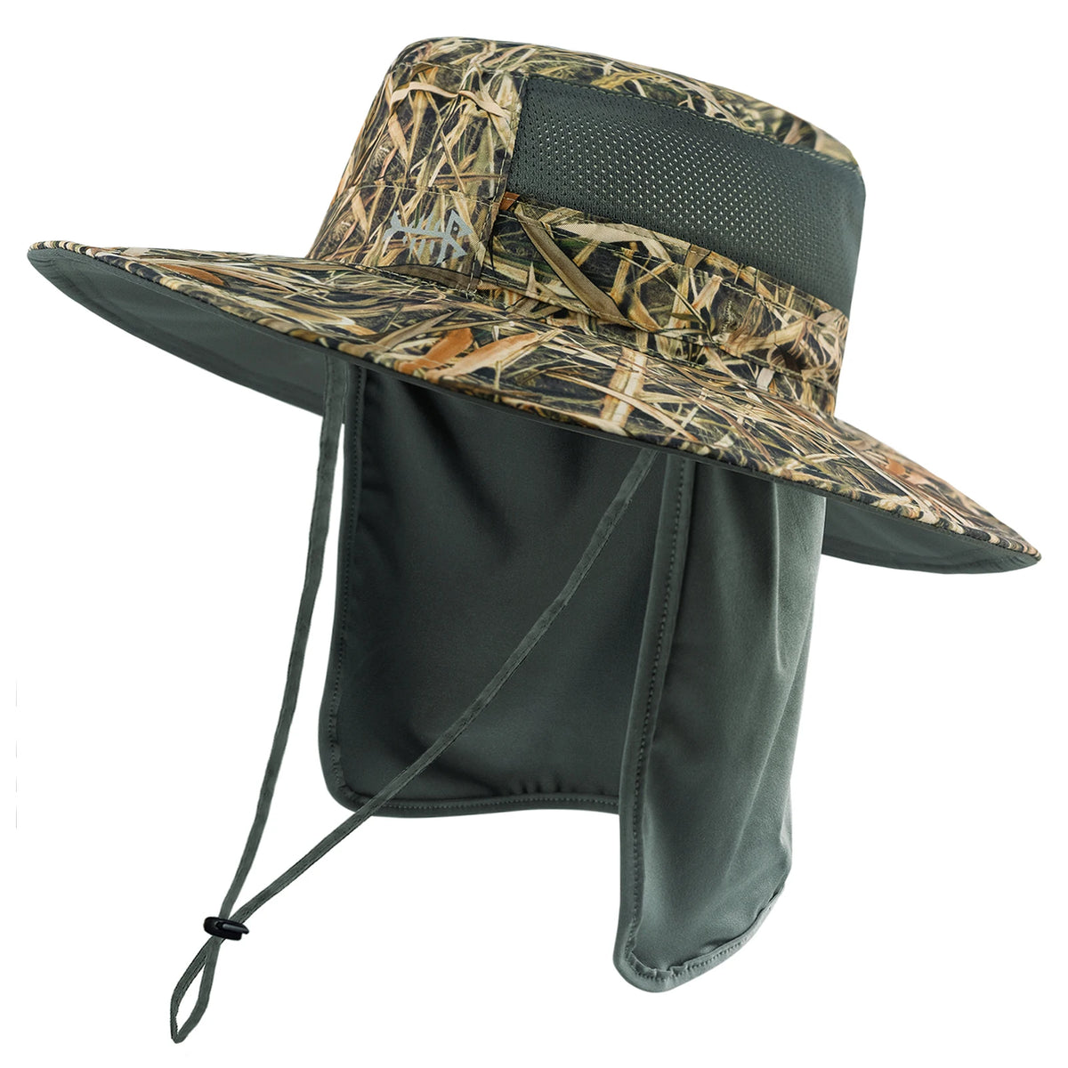 UPF 50+ Sun Protection Bucket Hat with Detachable Neck Flap