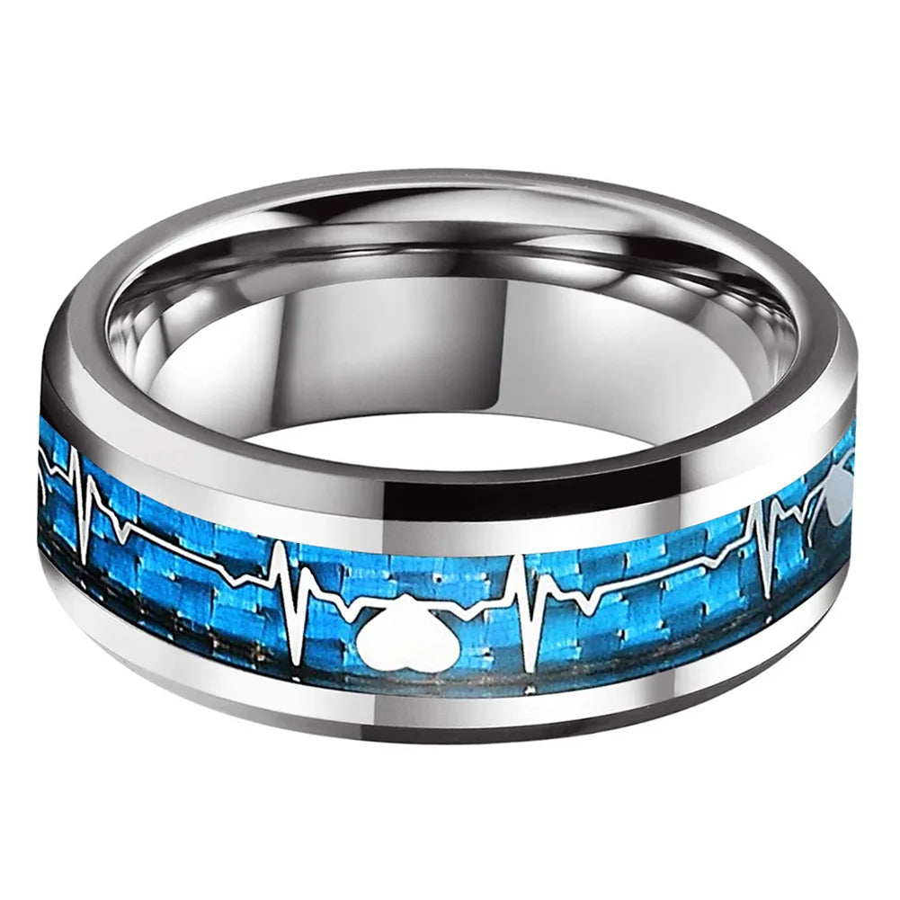 Fashion Tungsten Carbide Engagement Ring