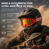Windproof Off-Road Motorcycle Goggles with Anti-Fog Coated Lenses