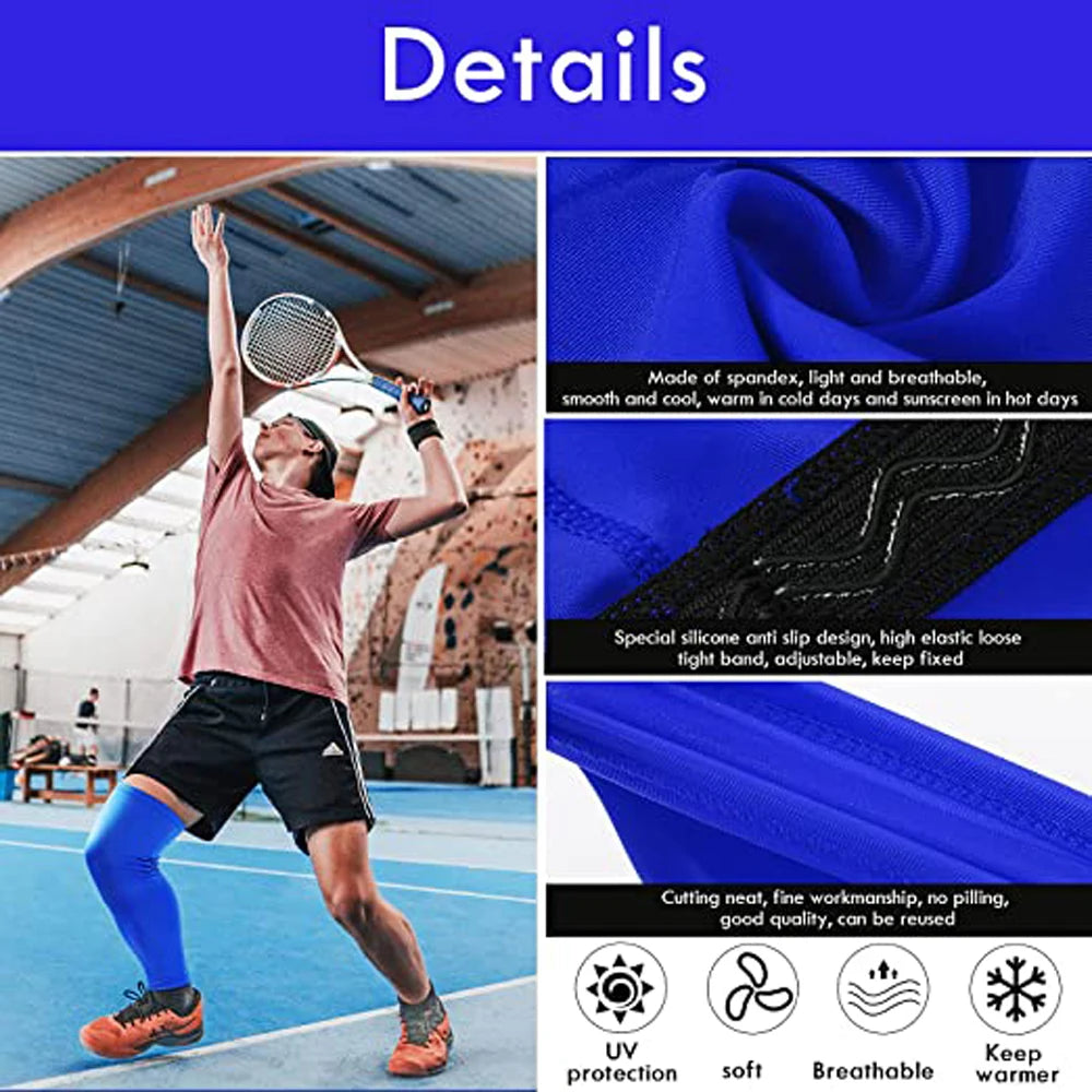 Compression Leg Warmers for Sports & Fitness
