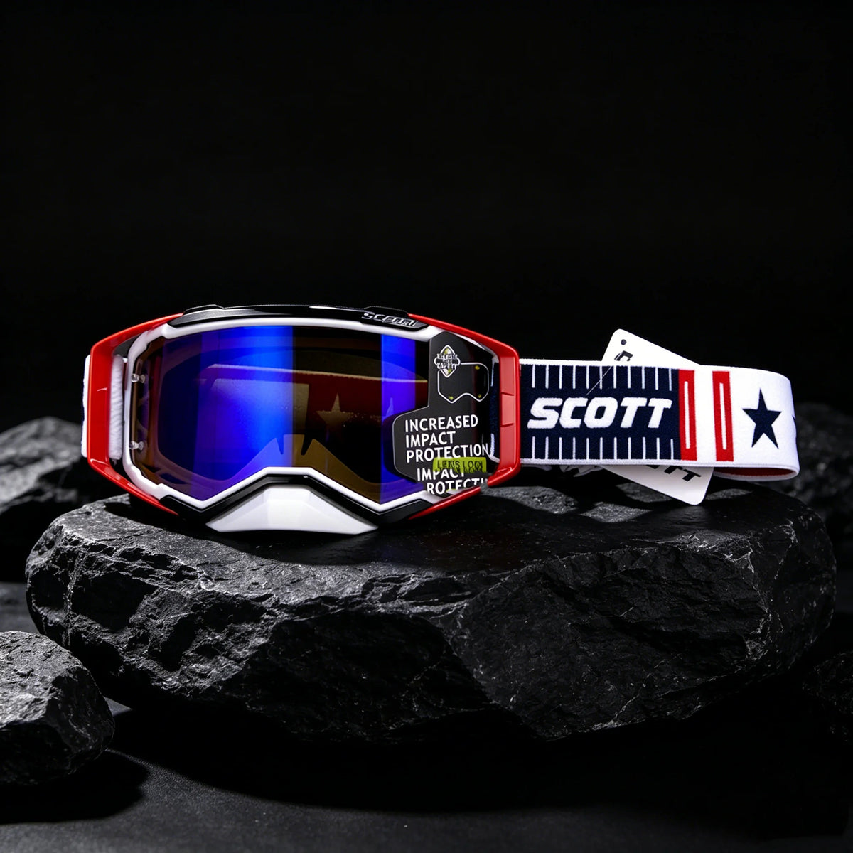Motocross Goggles for Dirt Bike, MX, MTB, and Off-Road Riding