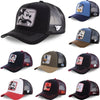 Anime Snapback Cap with Breathable Mesh Back