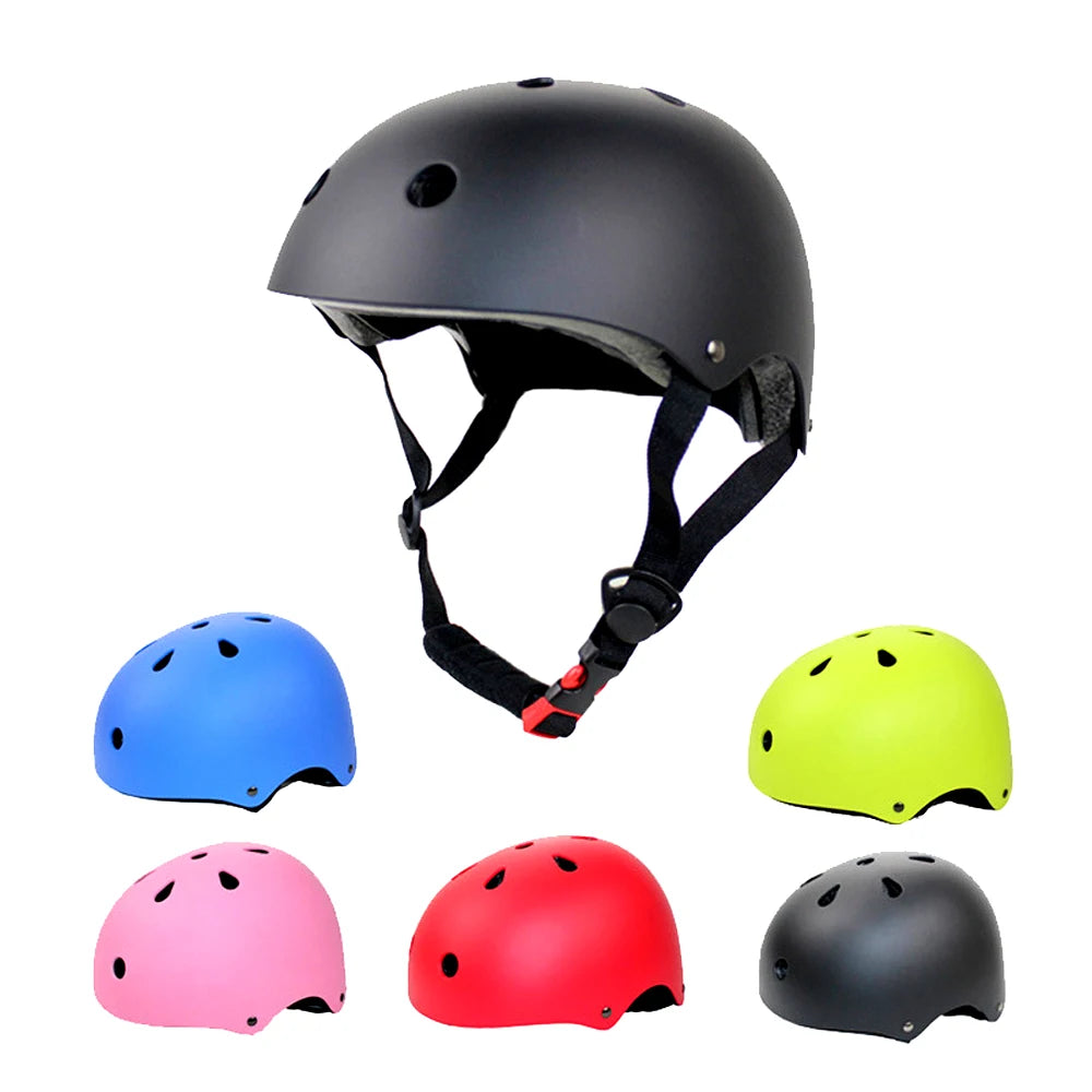 Multi-Sport Skateboard Helmet with Adjustable Fit