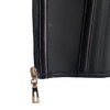 Black double compression waist trainer corset body shaper with a metal zipper pull