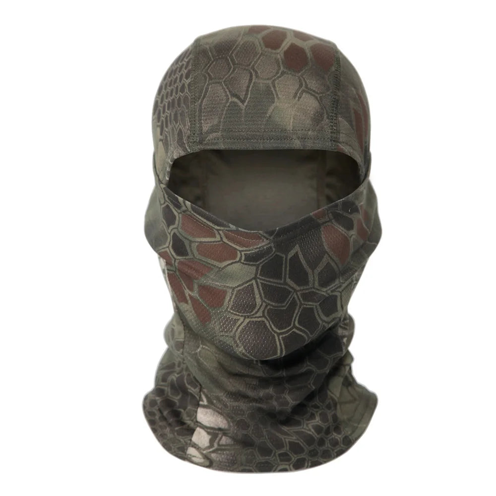 Camouflage Full Face Balaclava for Outdoor Sports