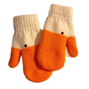 Knit Goose Gloves with Plush Lining