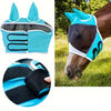 Breathable Horse Fly Mask with Adjustable Mesh