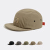 Quick-Dry 5-Panel Baseball Cap with Adjustable Strap
