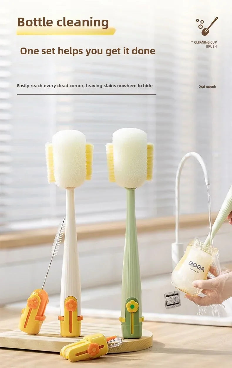 5-in-1 Multifunctional Cup Cleaning Brush Set