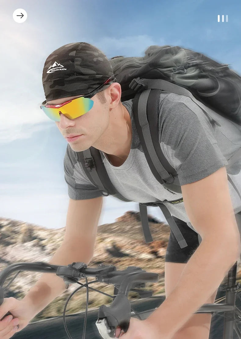 Breathable Moisture-Wicking Cycling Cap for Under Helmet