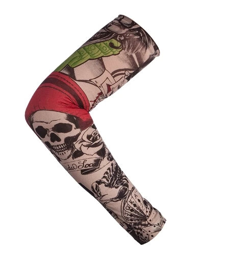 Long Seamless Tattoo Sleeves for Sun Protection