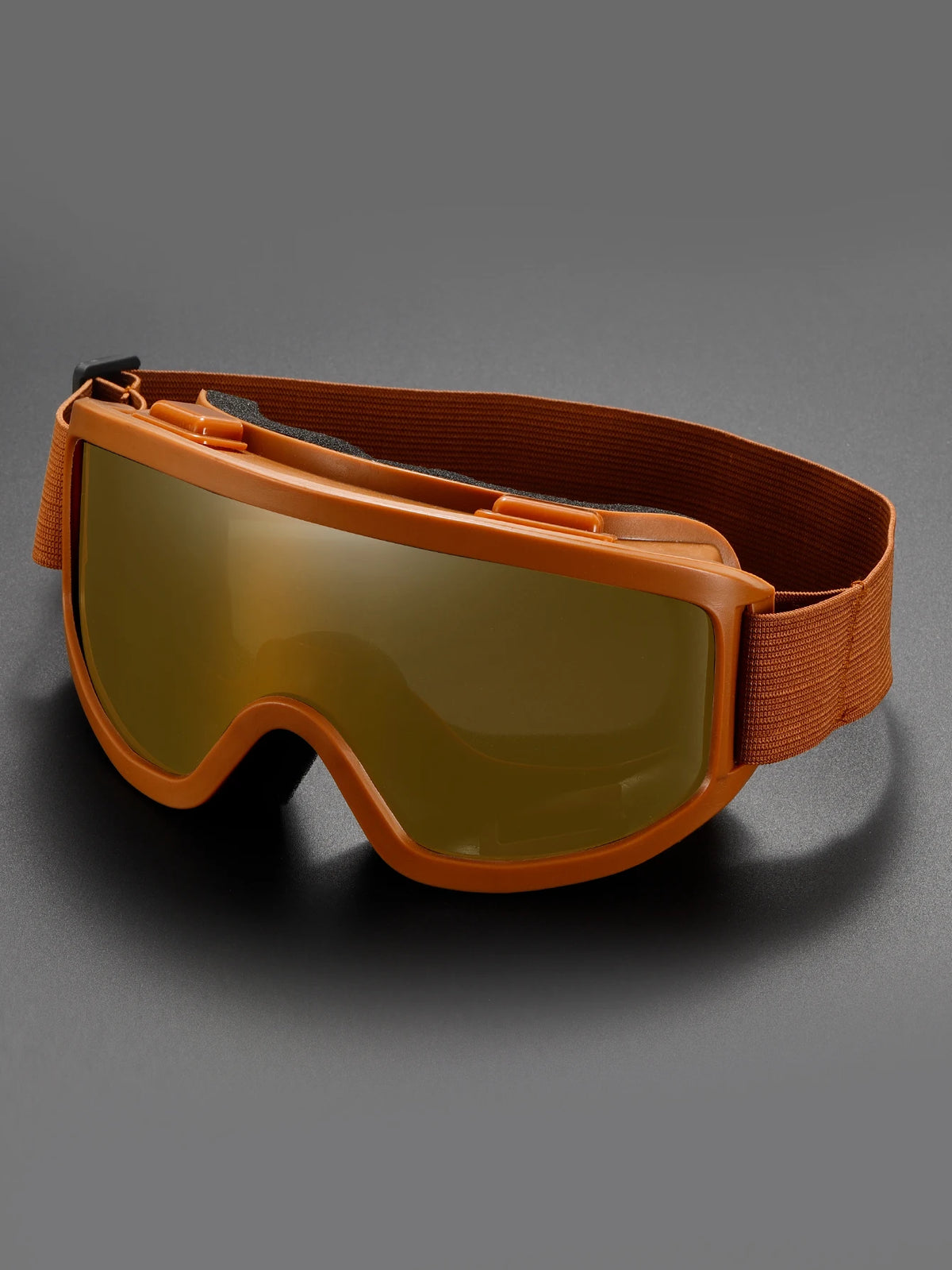 Large-Frame Ski and Snowboard Goggles with Windproof Padded Design