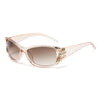 Butterfly Cat-Eye Sunglasses with UV400 Protection