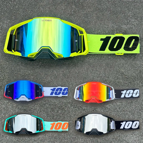 Pro-Grade Motocross Goggles with HD UV400 Lenses