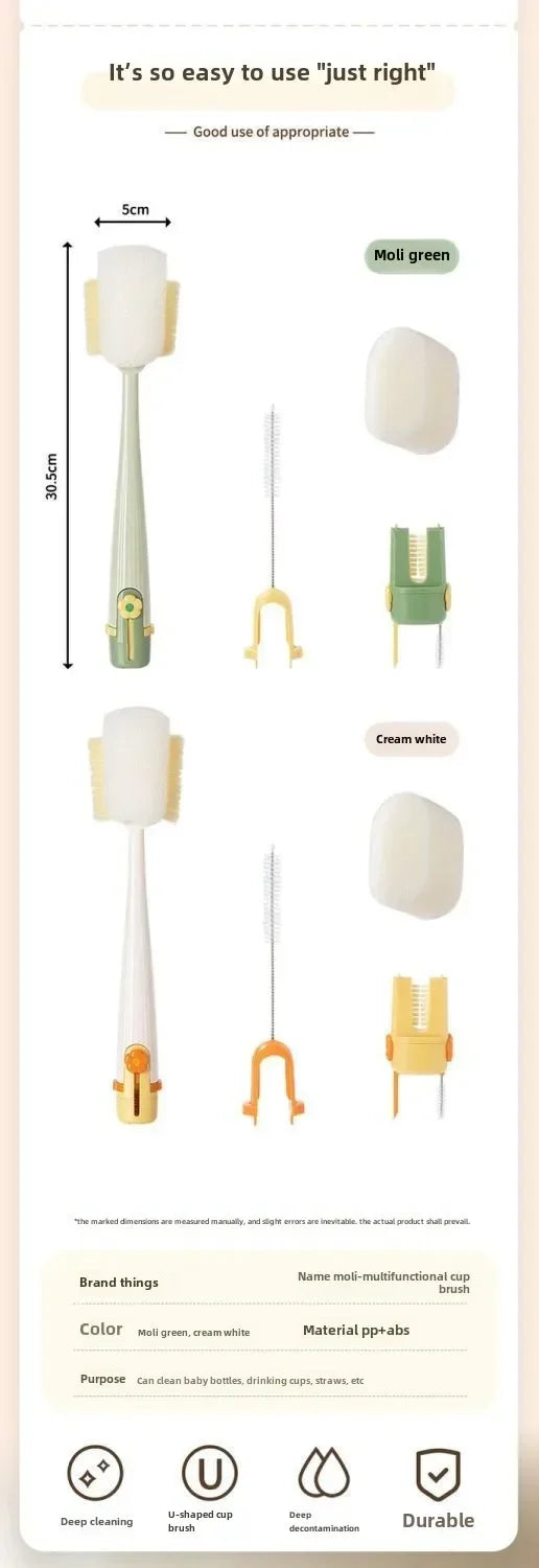 5-in-1 Multifunctional Cup Cleaning Brush Set