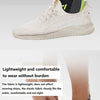 Black ankle protector designed to provide support and protection for the foot and ankle.