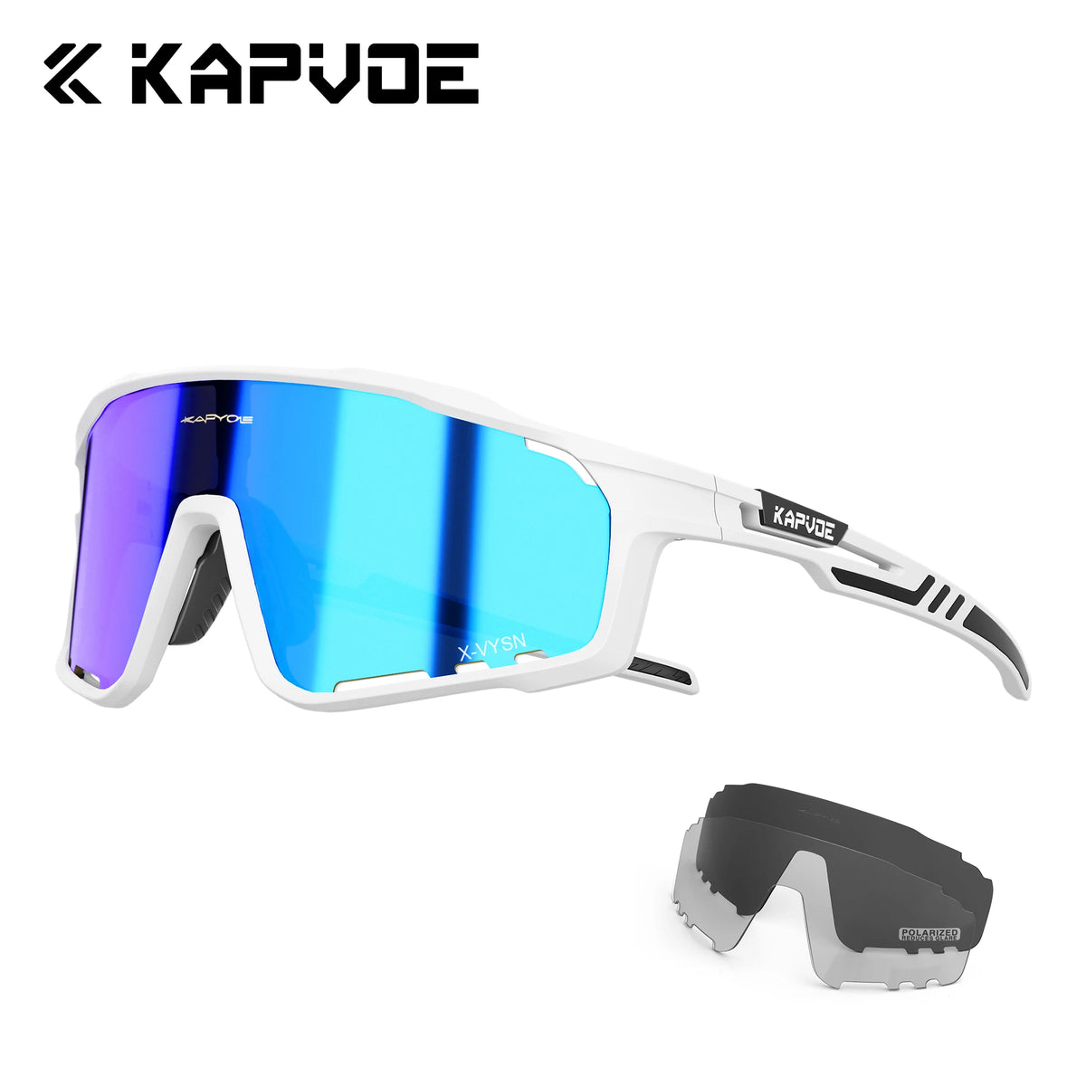 TR90 Cycling Glasses with Interchangeable Lenses for Men and Women
