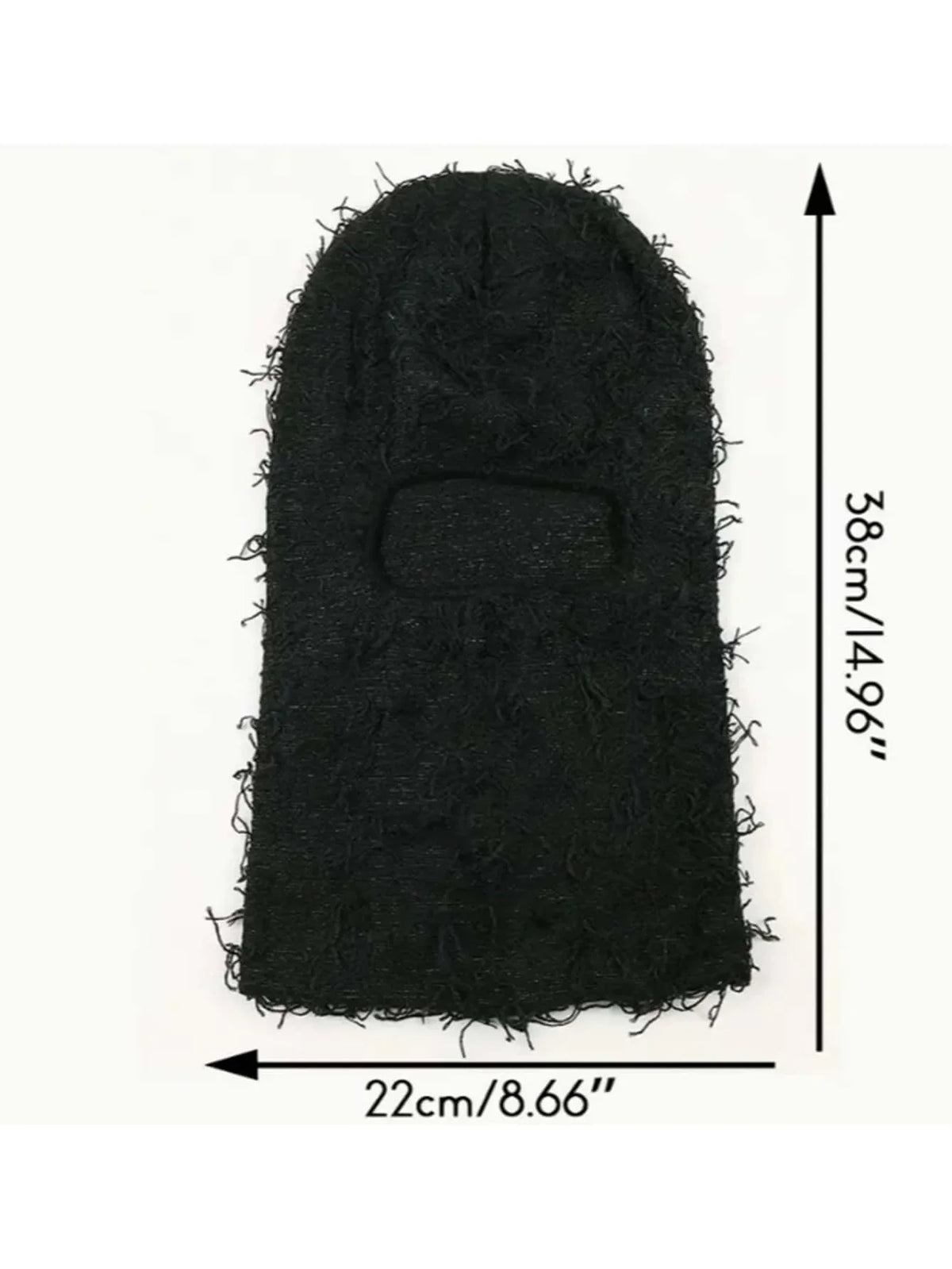 Fleece-Lined Knit Balaclava Ski Mask