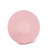 A round, light pink reusable adhesive patch for sensor fixing.