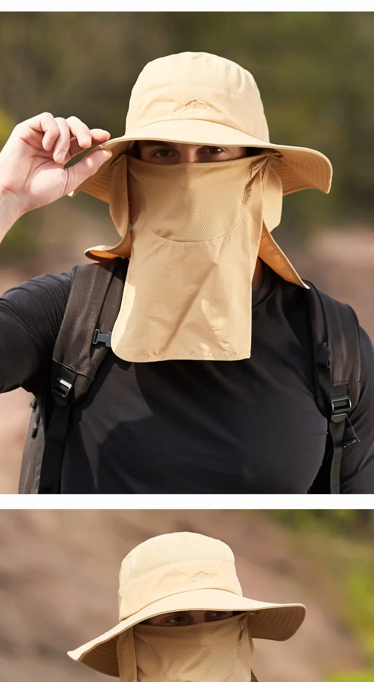 Multipurpose Sun Protection Bucket Hat for Outdoor Adventures