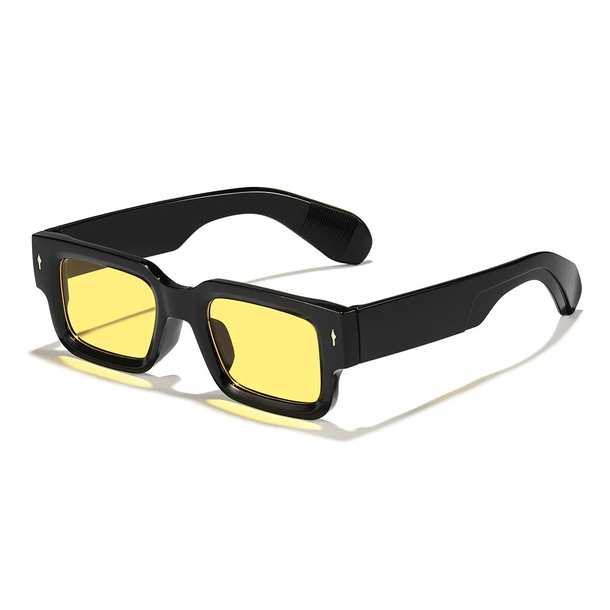 Retro Square Sunglasses with UV400 Protection