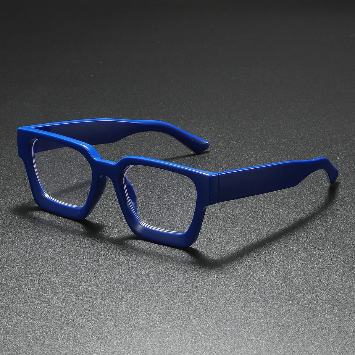 Retro Square Blue Light Blocking Glasses for Men and Women