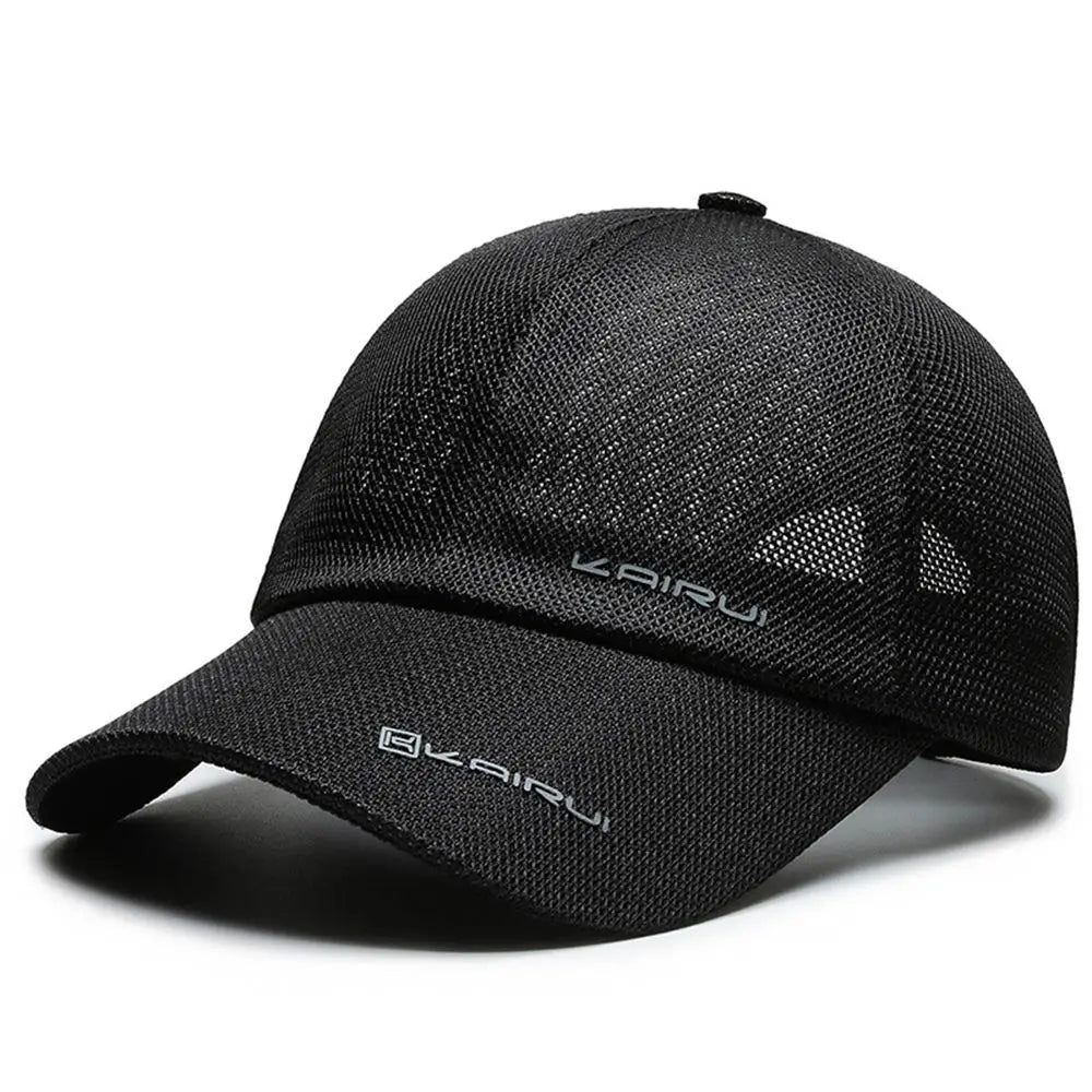 Breathable Mesh Baseball Cap for Sun Protection