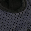 Gants de vélo et de fitness noirs, respirants et à séchage rapide, avec texture filet.