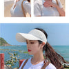 Breathable Adjustable Sun Visor Cap for Women