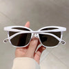 Retro Square Sunglasses with UV400 Protection