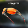 Polarized Sports Sunglasses with Camouflage Frame
