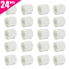 24 pieces of white breathable elastic medical gauze bandage rolls