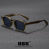 Retro Classic Square Frame Sunglasses with UV400 Protection