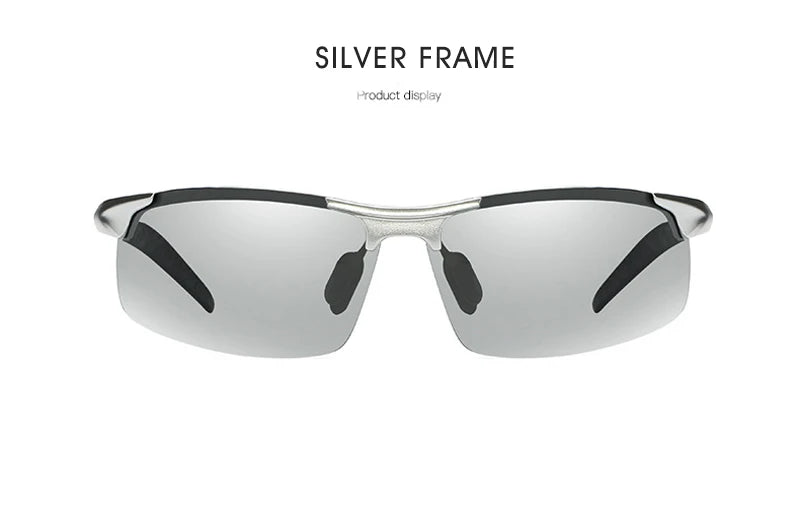Photochromic Polarized Sports Sunglasses with UV400 Protection