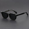 Retro Tortoiseshell Acetate Square Sunglasses