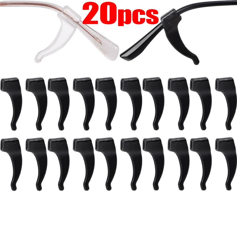 Silicone Anti-Slip Glasses Ear Hooks – Ergonomic Eyewear Grips