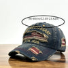 Patriotic Ripped Baseball Cap – 250th Anniversary of American Independence