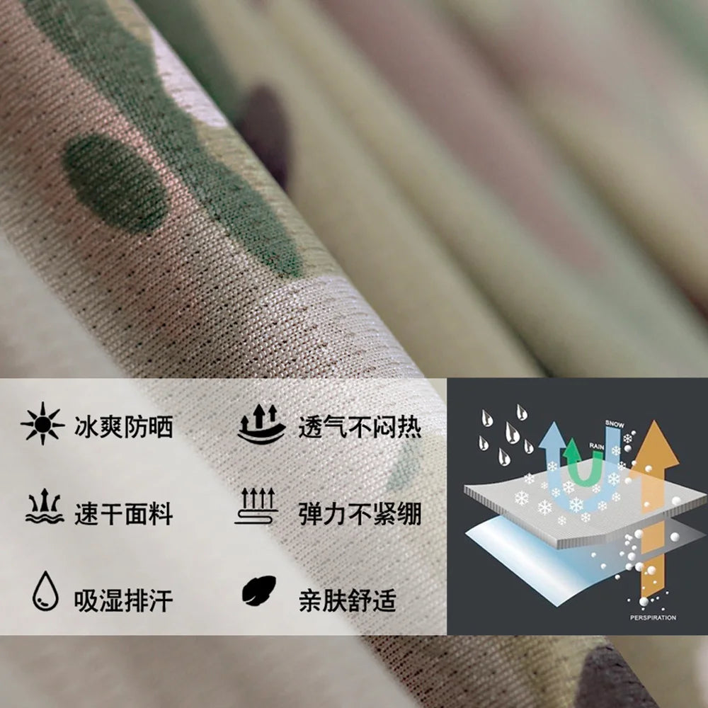 Camouflage Full Face Balaclava for Outdoor Sports