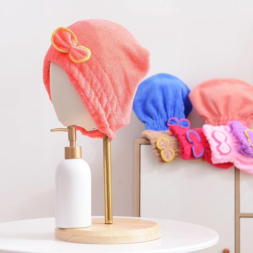 Microfiber Drying Hair Cap