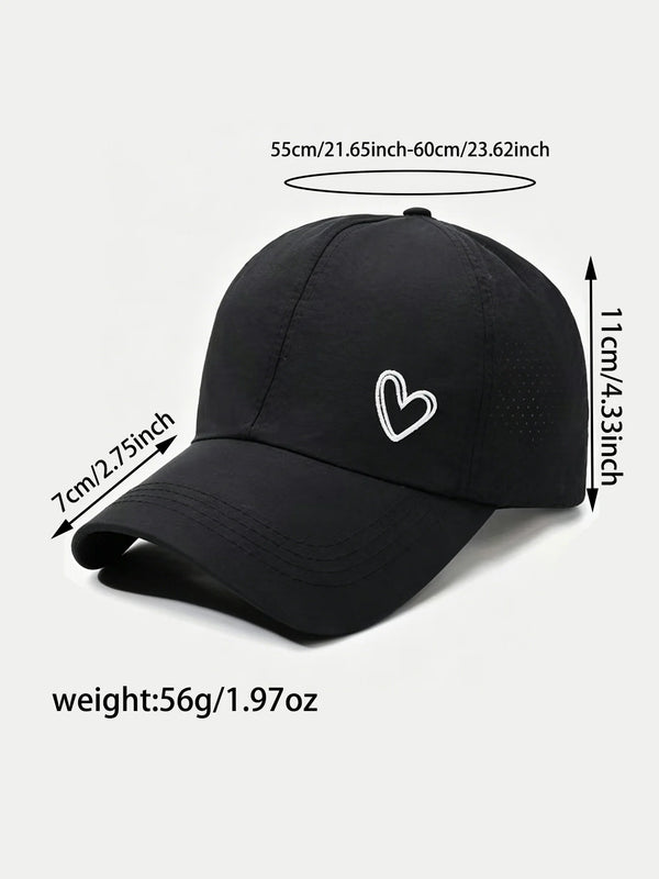 Women's Quick-Dry Ponytail Baseball Cap with Sun Protection