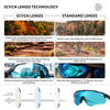 Polarized Sport Sunglasses with 3 Interchangeable Lenses